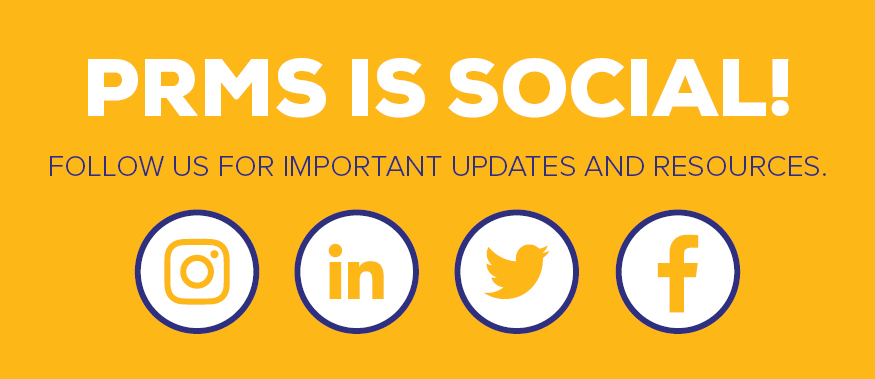 Follow PRMS on Social Media
